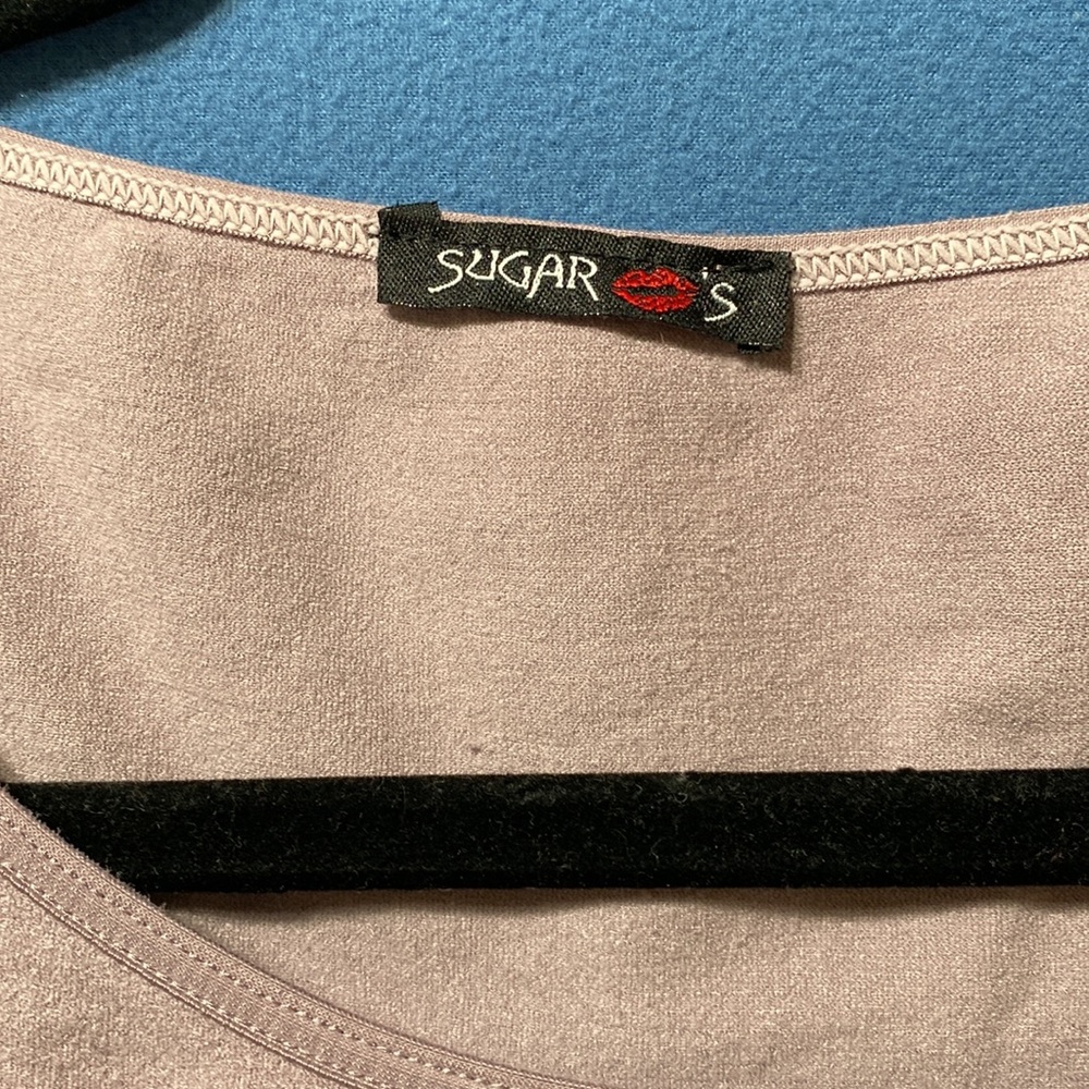 Used purple stretch top size S - Picture 3 of 16